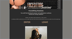 Desktop Screenshot of facesittingsessions.com